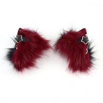 Rechargeable Plush  Animal Ear Headband Detachable Fox Ear Lolita Cosplay Prop Kids New Domain Halloween