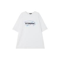 Rap Stream Pigment Boxy T-Shirt Ar2Ct563 White/Ff