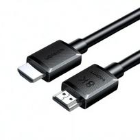 Kabel przewód audio wideo hdmi 8k 5m - czarny