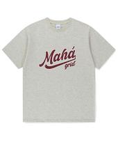 Maha Grid Vtg Script Tee Oatmeal(Mg2Fmmt515A) Oatmeal/S