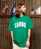 Cargo Bros Basic Logo Oversized Short Sleeve T-Shirt (Green) 3Xl