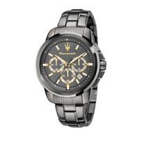 Maserati Successo Series Gray Luminous 5 ATM Water Japanese Official Authentic Product Men's Watch, Dial, Chronograph, Quartz, Hands, Resistant,