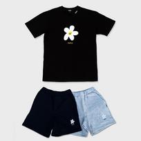 Respect [Package] Sunny Tee + Half Pants Black/M