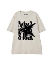 Biel Detroit Star Short Sleeve T-Shirt Cream Xl