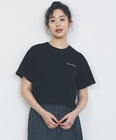 Columbia University Cu Sig Logo Women S/S T-Shirts Black Black/S-M
