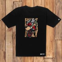 Doldol Ally_T-Shirts_17 Bicycle Camping Trip Deer Ellie Character Graphic T-Shirt Black/Xl