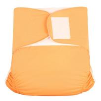 Reusable Elderly Washable Diapers Plain Color Velcro Adult Cloth Diapers Breathable Incontinence Pants Without Insert XXLsize Suede cloth