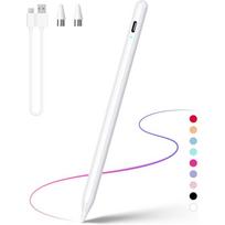 Universal Active Capacitive Stylus Pen Type-C Charging for iPad Android Tablets Mobile Phones-Anti-Mistouch Anti-Offset Magnetic balta