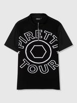 Pireti Crest Color Block Knit Short Sleeve T-Shirt M_Black Black/03(M(95))