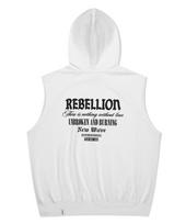 Maha Grid Rebellion Hood Vest White(Mg2Emmt545A) White/S