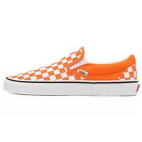 Vans Classic Slip-On Oranžinės Tigro Šaškių lentos Unisex Kedai True-White VN000XG8AZZ 41 white