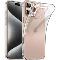 Clear TPU Case for iPhone 16 Pro Max 15 Plus 14 13 Mini 12 11 X XS XR SE 2022 2020 7 8 6 6S 5S 16Pro 16Plus 15Pro Transparent Phone Cover Accessories For iPhone 16 gryna