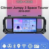 Android Carplay Car Radio For Citroen Jumpy 3 Space Tourer 2016-2021 Multimedia Player Head Unit Stereo GPS Navigation BT WIFI 2+32GB 1+16GB