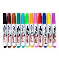 12 Colors Whiteboard Markers Erasable Colorful Marker Pens for School Office Whiteboard Chalkboard