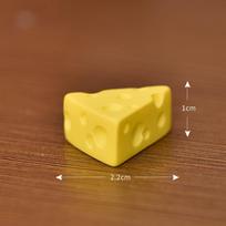 Gluttonous Hamster Micro-landscape Gardening Succulent Decoration Accessories Cheese Rice BagCute Little Animal Ornaments No. 9