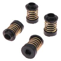 4 Pcs Refrigerator Freezer Compressor Shock Pad Spring Shock-Absorbing Mounting Foot Rubber Mat Fridge Compressor Vibration Pad