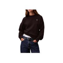 Calvin Klein Short Sleeve Round Neck Sweatshirt Women tops Black 40WJ241002 M black