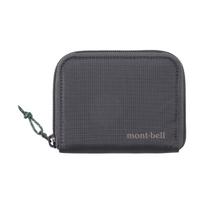 MONTBELL Nylon Zipper closure Wallet Regular Unisex Gray pilka spalva