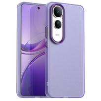 Anti-Drop Candy Color Phone Case For Vivo V50 Lite Matte Transparent Back Case For Vivo V50 Lite 5G Cover For Vivo V50 Lite Case vivo V50e violetinė