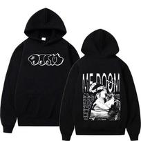 Rapper Mf Doom Music Album Hoodie Madvillain Metal Face Hip Men Long Sleeve Hooded Sweatshirts Unisex Clothing S