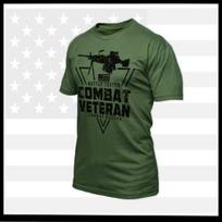 Combat t-shirt military Combat Veteran Infantryman Gunner Tactical assault tee 2XL