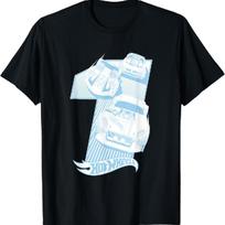 Hot Wheels - Number One T-Shirt S juoda