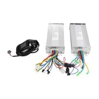 36 48V 1000W Motor Brushless Speed Controller Dual Drive Kit with Waterproof LCD Display Meter for Electric Bicycle