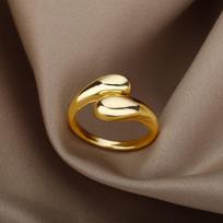 Fashion Hug Rings Adjustable Open Ring Women Temperament Personality Creative Love Hug Ring Lover Mother And Daughter Jewelry resizable
