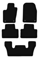 Dywaniki welurowe BASIC czarne do: Dodge Durango III  6-osobowy (2010-2020)