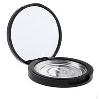 Tuščias pudros dėklas Veido pudra Skaistalai Makiažo kosmetikos indelių konteineriai Height 17mm black