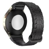 Be tarpų 20 mm silikoninė magnetinė juosta Samsung laikrodžiui Galaxy 7 Classic 43mm 47mm 42 46mm Skirta Galaxy 6 5 4 44 40mm Dirželis 5Pro 45mm Apyrankė Galaxy Watch 5 Pro 45mm įvairiaspalvis
