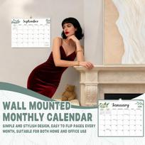 2026 Wall Calendar,Wall Calendar From January 2026 To 2027, Double Coil Binding, Large Wall Calendar With Thick Paper, Suitable For Home One Size balta