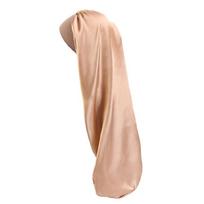 Elastic Band Satin Bonnet Silky for Head Scarf for Sleeping Curly Natural Long H
