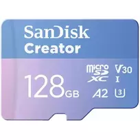 SanDisk Creator microSDXC atminties kortelė 128GB