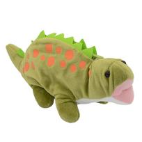 Dinozauriuko formos pieštukinė Kūrybiškas erdvesnis dizainas Pliušinis biuro reikmenų krepšys Pieštukinė Mokyklos biuro Patvari medžiaga Praktinis kasdieniam naudojimui žalia