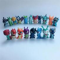 10pcs/set Slugterra Cartoon anime Action Figure PVC Slugterra Model Collection Toy Xmas Present designed for Children