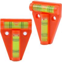 2pcs Caravan Spirit Level Small Motorhome Spirit Level Mini Motorhome Spirit Leveller For Campervan Motorhome - DD