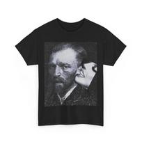 VINCENT VAN GOGH EAR ART TSHIRT TEE GIFT MEN WOMEN ARTISTIC STREET WEAR SHIRT - Men's Summer Cotton Graphic Tee S įvairiaspalvis