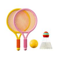 Vaikų Badmintonas Tenisas Rinkinys Sportas Patvari Teniso Raketė Vaikams Žaidimui Pradedantiesiems Žaidėjams Paplūdimio Žaislai Viduje Lauke Berniukai