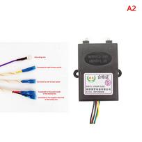 Dujinio vandens šildytuvo dalys Universalios 1,5 V dviejų laidų dujinio degiklio uždegiklio temperatūros valdymas buitinio vieno uždegimo elektrinio impulso black