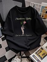 Zade Meadows Haunting Adeline T-shirt- Dark Romantic Print T-shirt L