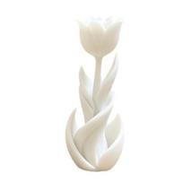 3D Printed Tulips Figurines Flowers Decor Single Tulip Bouquet Ornaments Mother's Day Tulip Gifts for Women on Anniversary Wedding Christmas balta