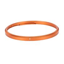 Metalinis dekoratyvinis žiedas, tinkantis „Ricoh GR4“ fotoaparatui, aliuminio lydinio fotoaparato objektyvo dekoratyvinis žiedas, dangtelis, oranžinis orange