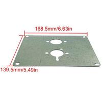 Air Diesel Parking Heater Base Mounting Bracket External Floor Plate Silver For Eberspacher Webasto Propex Car Truck VAN Camper TypeG