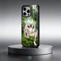 Dr.stone-e S-Senku Ishigami Phone Case For iPhone17,16,15,14,13,12,11 Plus,Pro Magnetic with Magsafe Wireless Charging iPhone17