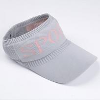New Polyester Sun Visors Adjustable 8 Colors Sports Sun Hats Sun Protection Tennis Cap Summer Spring pilka