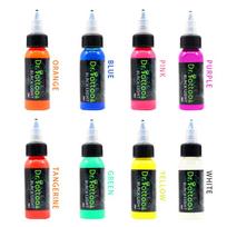 Eight Shades of Fluorescent Purple Tattoo Ink - 15ml/0.5oz, Easy to Apply 15ml mėlyna