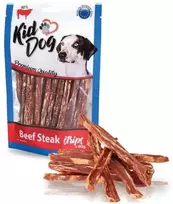 KIDDOG Strips jautienos natūralios juostelės 80g (150)