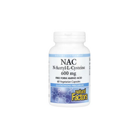 Natural Factors NAC 600 mg 60 vcaps