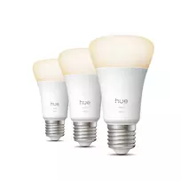 Philips A60 – E27 išmanioji lemputė – 810 liumenų, Bluetooth/Zigbee, LED, šilta balta šviesa (2700 K)